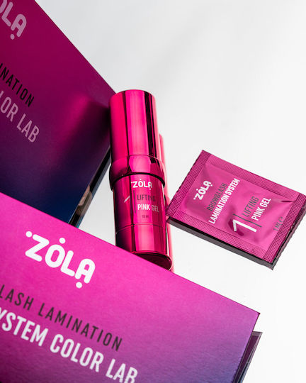 Zola Color Lab Augenbrauen- und Wimpernlaminierungsset in Sachets 3 x 1 ml