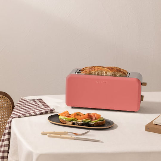 Create Retro XL Φρυγανιέρα 2 Θέσεων 1500W Πορτοκαλί