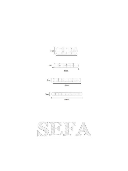 ARlight CY 150/1 Φωτιστικό Τοίχου Λευκό 18.5x6εκ. ARlight CY 150/1 Φωτιστικό Τοίχου Λευκό 18.5x6εκ.
