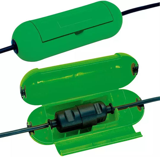 Brennenstuhl Surface Mounted Electrical Box IP44 Waterproof Plug Connector in Green Color