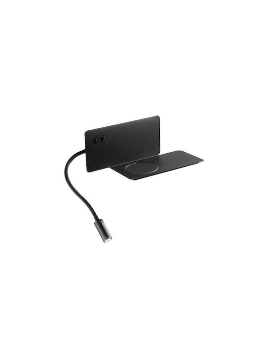 Ondaluce Flat Φωτιστικό Τοίχου LED Μαύρο Ondaluce Flat Φωτιστικό Τοίχου LED Μαύρο