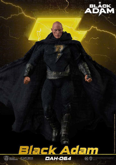 Beast Kingdom Black Adam Dynamische Action-Figur Höhe 18cm im Maßstab 1:9