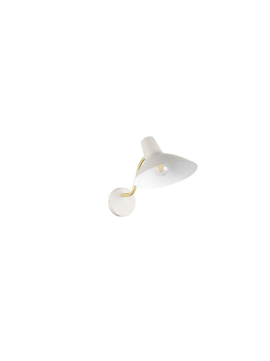 Trio Lighting Modern Leuchte Wand Steckdose mit Fassung E27 Gray 20cm