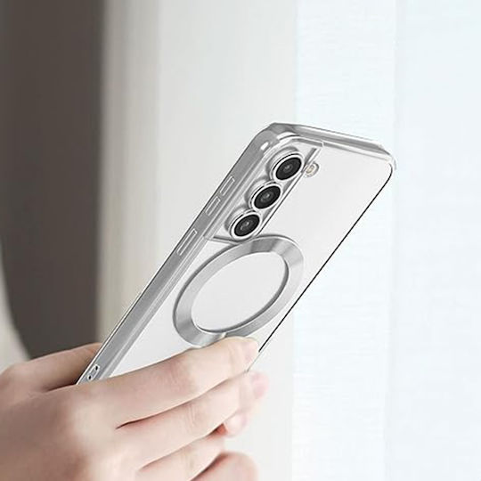Techsuit Luxury Crystal Umschlag Rückseite Silikon Lila (Samsung Galaxy A36 5G)