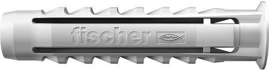fischer Νάιλον Βύσμα με Βίδα σε Blister Ούπα Πλαστικό 12x60mm 3τμχ