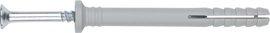 Index Βύσμα με Μακριά Βίδα Ούπα Πλαστικό 6x60mm 100τμχ