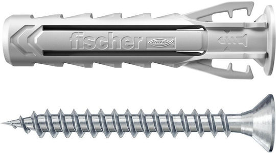 fischer Sx Schraubanker Kunststoff 6x30mm 15Stück