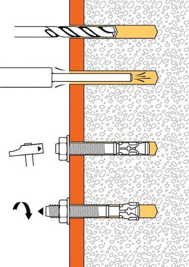 Spit Ούπα Μεταλλικό 10x95mm