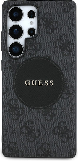 Guess Classic Umschlag Rückseite Synthetisches Leder Schwarz (Galaxy S25 Ultra,Samsung S25 Ultra)