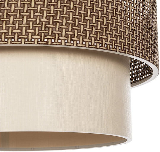 GloboStar Livi Lustră Bronz cu Dulie E27 38x38x95cm.