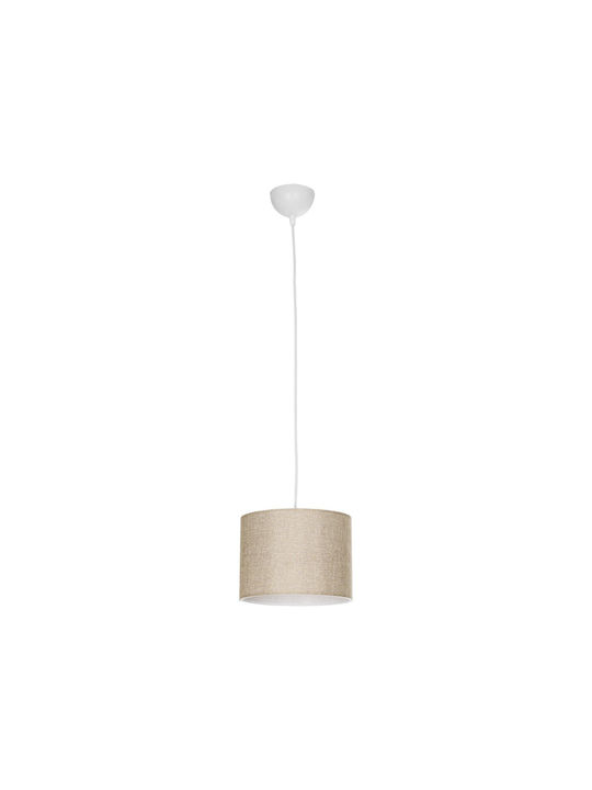 GloboStar Blaze Pendant Light Bronze with Socket E27 22x22x90cm