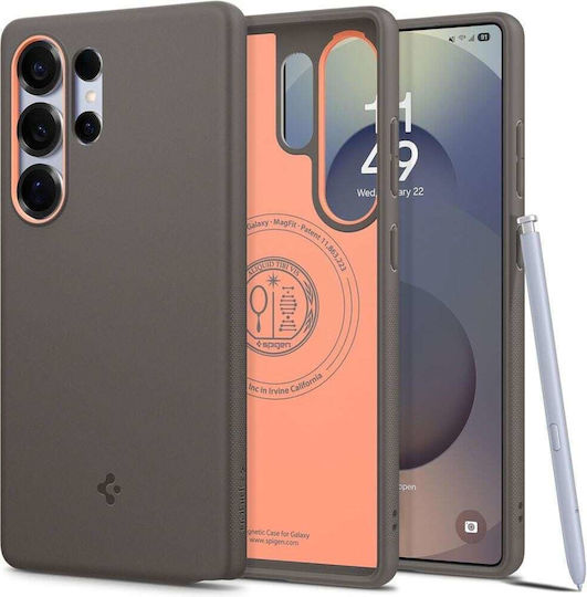 Spigen Nano Pop Back Cover Silicone 0.3mm Gray (Galaxy S25 Ultra)