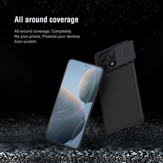 Nillkin Camshield Back Cover Plastic Black (Poco X6 Pro)