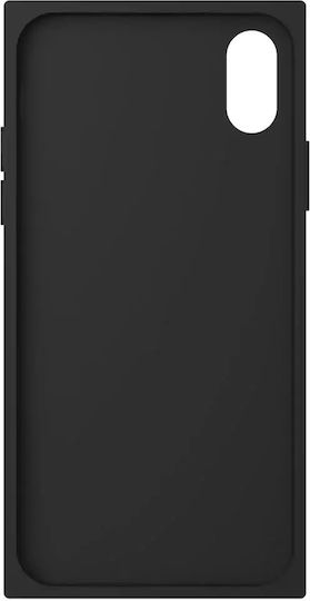 adidas Square Case Fw19 Back Cover Silicon Negru (iPhone X / XS)
