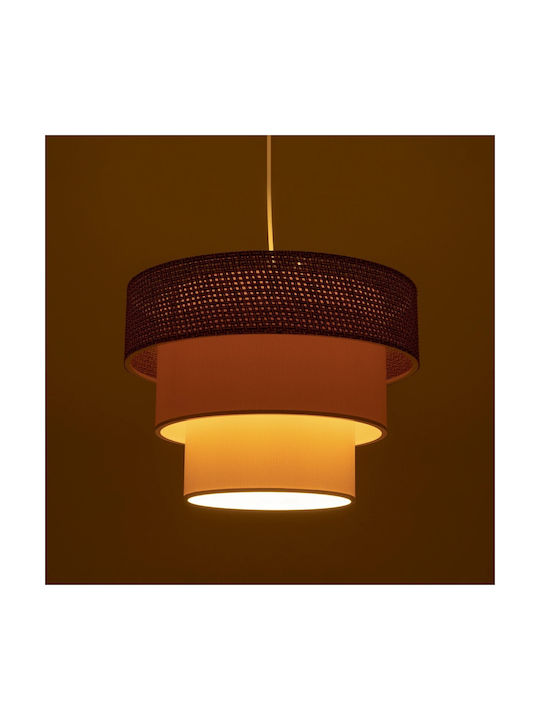 GloboStar Level Pendant Light Bronze with Socket E27 38x38x95cm