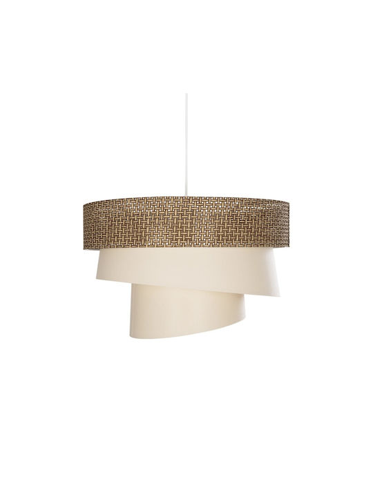GloboStar Siera Pendant Light Brown with Socket E27 38x38x95cm