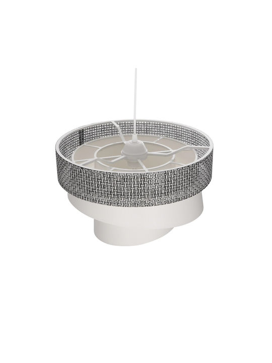 GloboStar Siera Pendant Light Gray with Socket E27 38x38x95cm