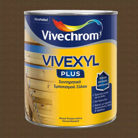 Vivechrom Vivexyl Plus Baza solventă 507 Lemn de trandafir Matt 750ml
