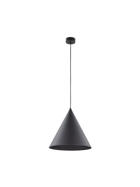 TK Lighting Висящо Осветително Тяло Черен с Цокъл E27 50x50x170см.
