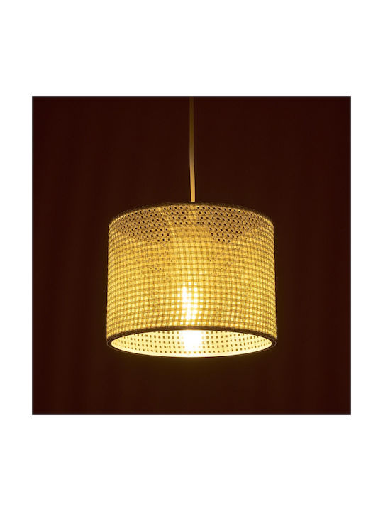 GloboStar Clairie Pendant Light White with Socket E27 22x22x93cm