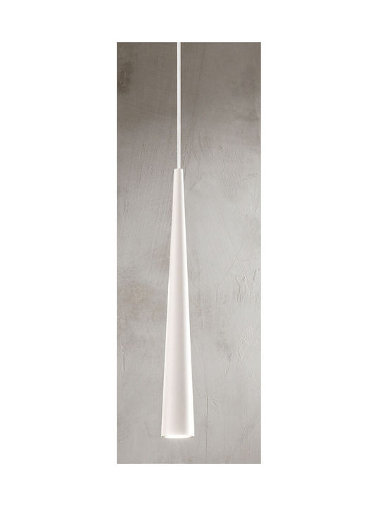 Ondaluce Noa Pendant Light White with Socket GU10