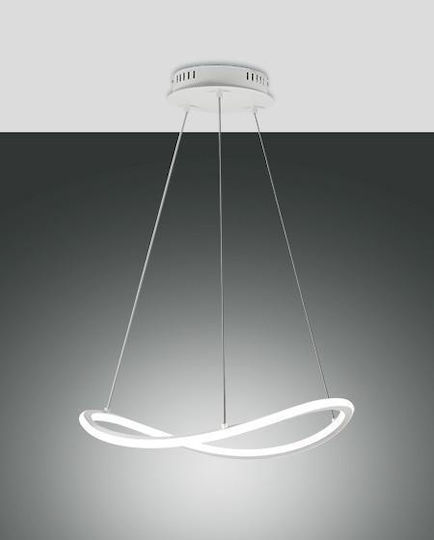 Fabas Luce Tirreno 30w 230v Fx0166 Pendant Light White 50cm Fabas Luce Tirreno 30w 230v Fx0166 Pendant Light White 50cm