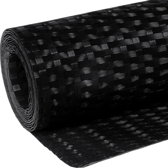 vidaXL Separator de Umbrire Negru 0.9x3m
