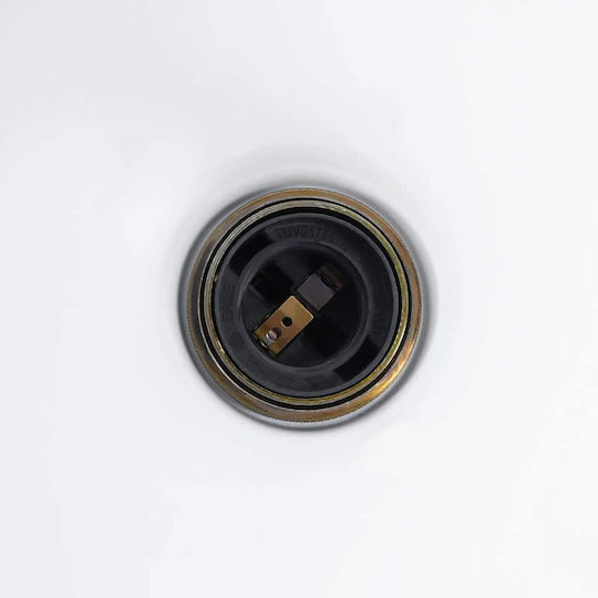 vidaXL Adjustable Blue Ceiling Light with E27 Socket 22x22cm