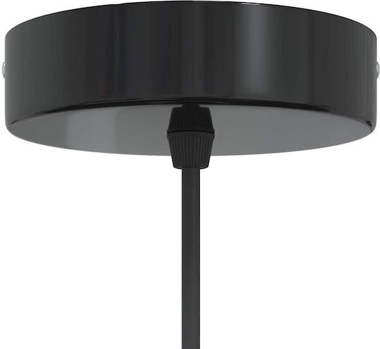 vidaXL Adjustable Orange Pendant Ceiling Light with E27 Socket 31x31cm
