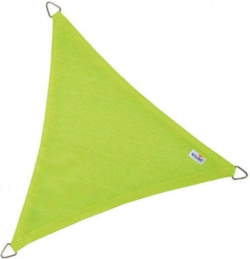 Nesling Triangular Shade Sail Green 3.6m 285gr/m²