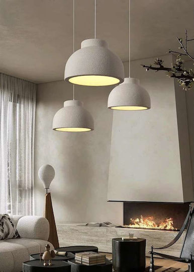 Atman Κρεμαστό Φωτιστικό Χρυσό με Ντουί E27 39x39x27εκ.