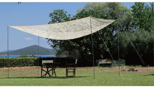 Home & Camp Rectangular Plasă de camuflaj Bej Cu cerc 2x3m