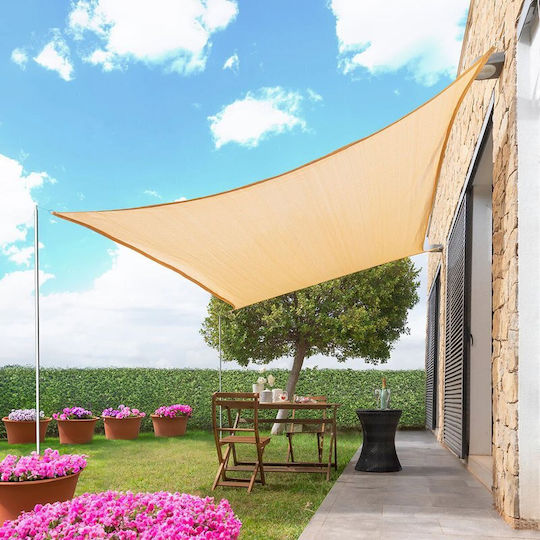 InnovaGoods Reshad Πανί Σκίασης Μπεζ 3x4m