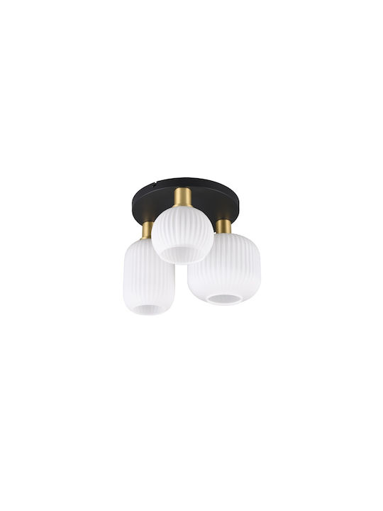 Trio Lighting Таванно осветление 39бр Златист с Фасунга E27