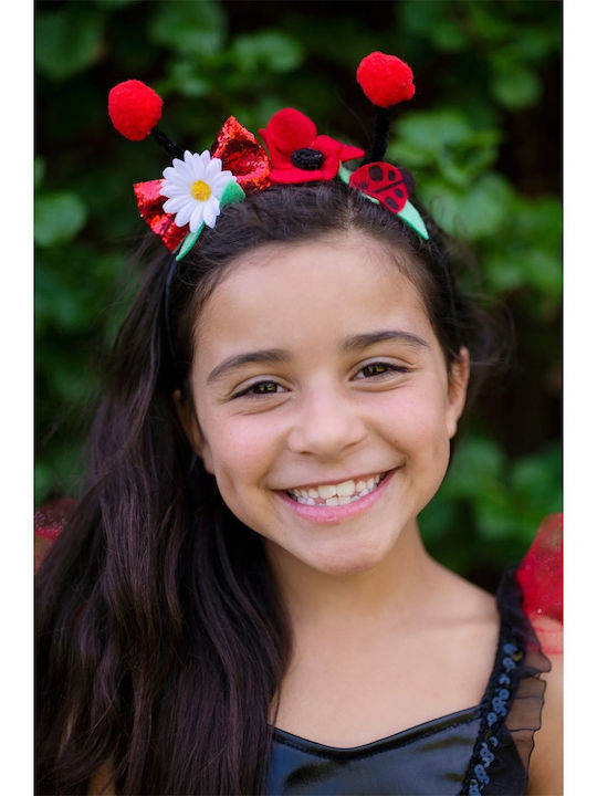 Kids Carnival Costume Ladybug Girl Headband
