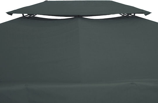 Outsunny Κάλυμμα για Κιόσκι Γκρι 3x4m