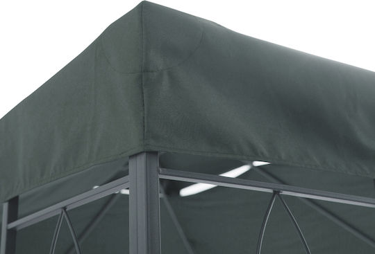 Outsunny Κάλυμμα για Κιόσκι Γκρι 3x4m