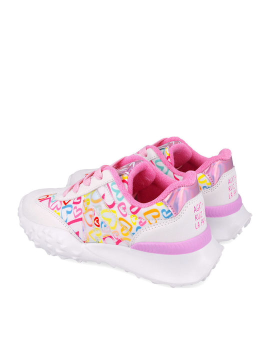 Kids Sneakers Anatomic with Scratch White