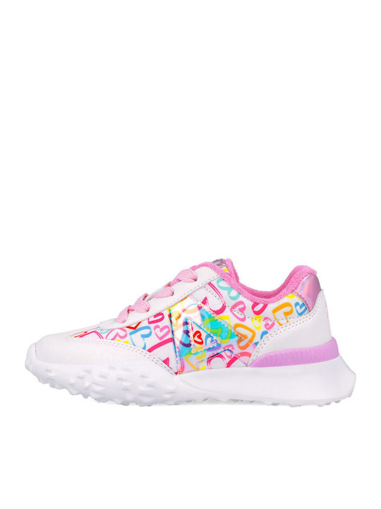 Kids Sneakers Anatomic with Scratch White