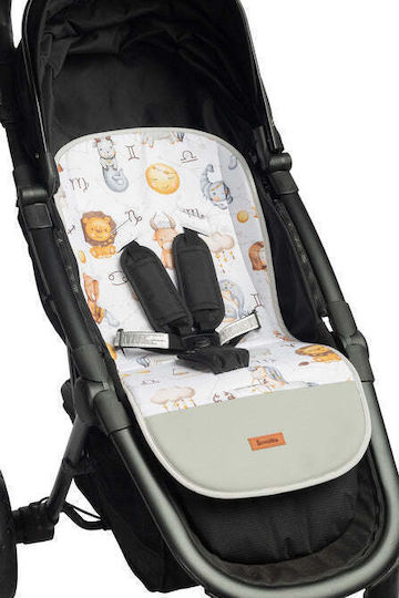 Sensillo Stroller Mattress Double Sided 40x80cm Gray
