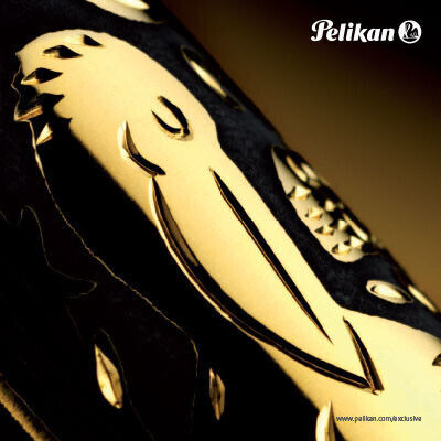 Pelikan Toledo M900 Писалка с Писалка Fine от Inox с Черно Мастило
