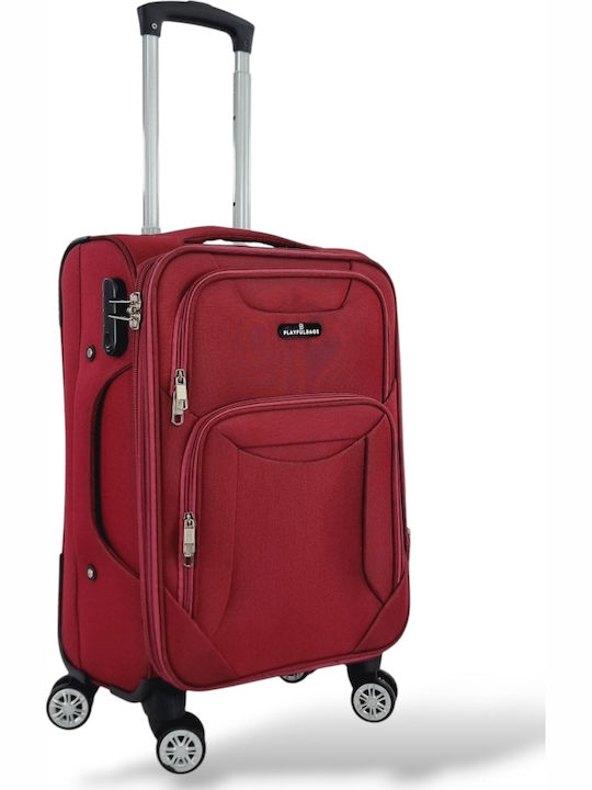 Playbags Βαλίτσα Καμπίνας Μπορντό