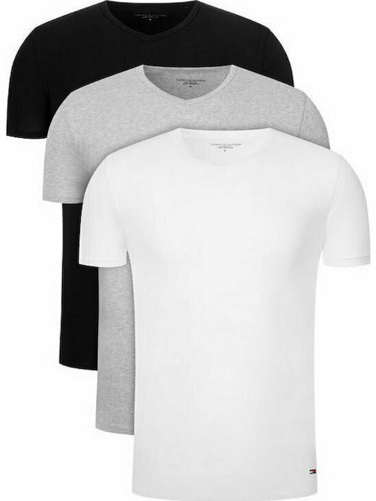 Ανδρικές Φανέλες Κοντομάνικες Multi Color 3Pack