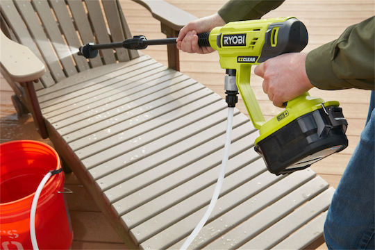 Ryobi Mașină de spălat cu presiune Baterie 18V cu Presiune 22bar