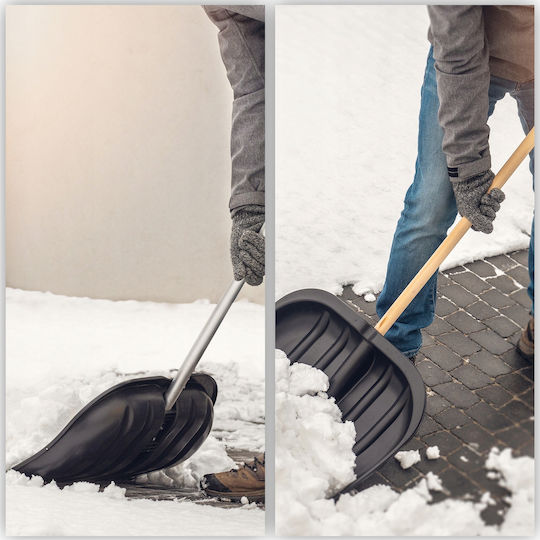 Kadax 2x Snow Shovel Snow Plow Without Handle + Handles