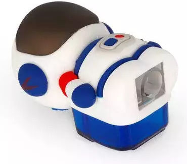 Legami Milano Plastic Sharpener White Barrel 1pcs