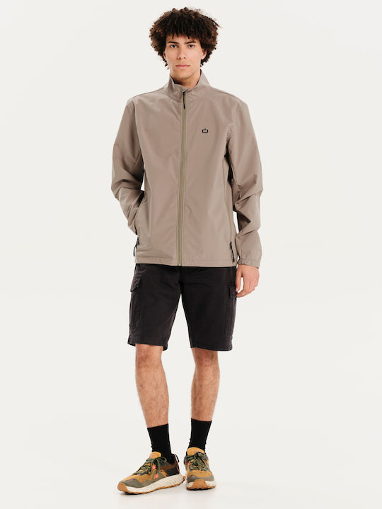 Jacke Wasserdicht Khaki