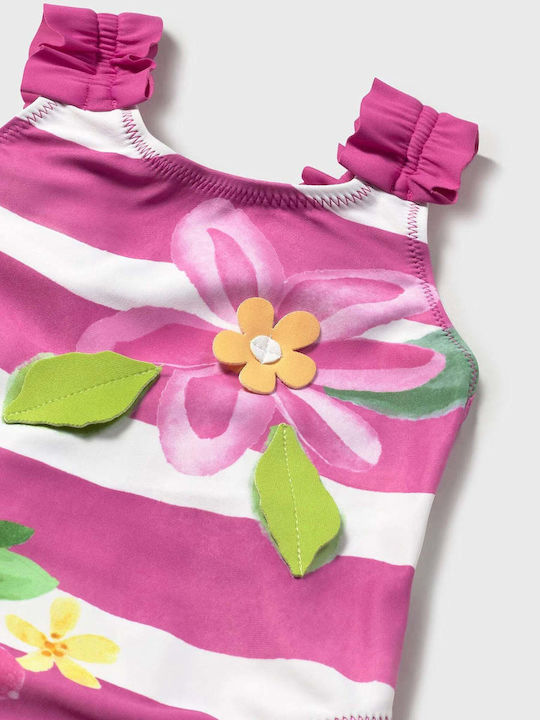 Mayoral Kids Swimwear One-Piece Fuchsia