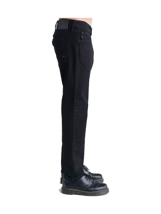 Hardy Men's Jeans Pants with Regular Straight Fit Black