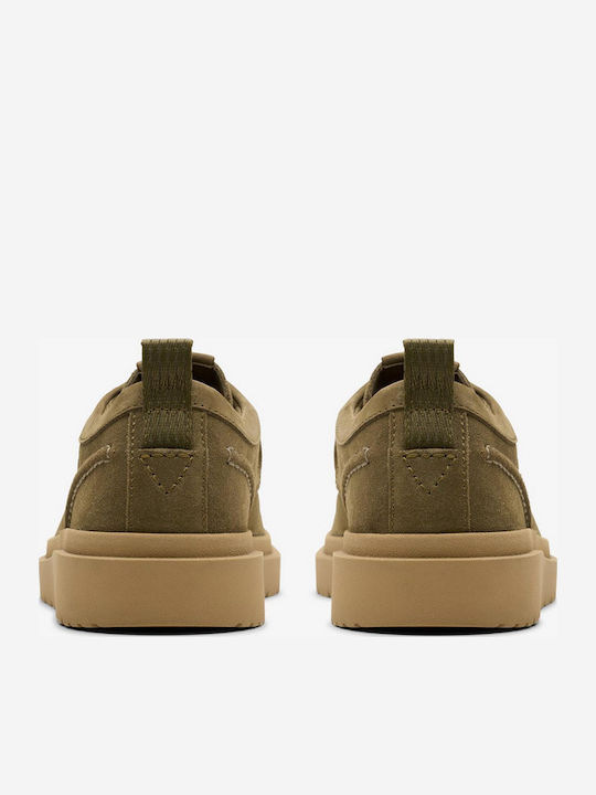 Men's Leather Moccasins Green